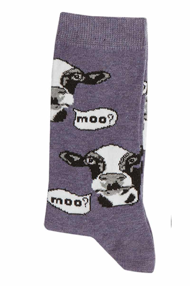 Women's Cotton Socks with Design - esorama.gr