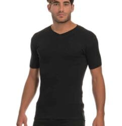 T-shirt Short sleeve with V - esorama.gr