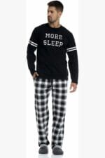 Ανδρικές Πιτζάμες Lincoln - 100% Cotton - Image 2