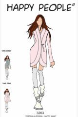Women's Maternity Robe 3263