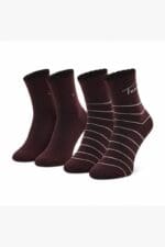 WOMEN SOCK TOMMY Hilfiger BRETON STRIPE 701220252-004-035(2 Pack)
