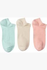 Βαμβακερό Sneaker Μονόχρωμο Σε Χρώματα MeWe 1-0813 (3 Pack)