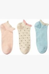Βαμβακερό Sneaker Με Σχέδια MeWe 1-0830 (3 Pack)