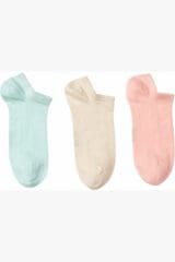 Βαμβακερό Sneaker Με Σχέδιο Στην Πλέξη MeWe 1-0833 (3 Pack)