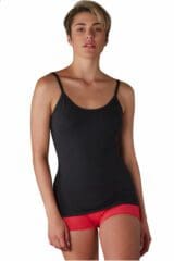 My W-Rap Φανέλα Ραντάκι Modal Muse Underlayer Stripe 321003 Μαύρο