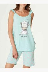 Καλοκαιρινή Πιτζάμα Happy People Crab 5648 - 100% Cotton
