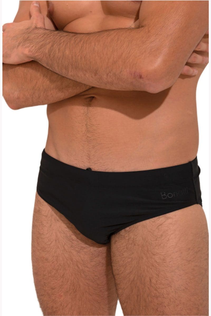 Ανδρικό Μαγιό Slip 1-23/328 Μαύρο - Image 2