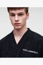 Karl Lagerfeld Ikonik Bathrobe Ανδρικό Μπουρνούζι 230M2185-999 - Image 3