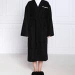 Karl Lagerfeld Ikonik Bathrobe Μπουρνούζι 230W2185-999 Μαύρο