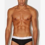 Dsquared2 Ανδρικά Σλιπ Μαύρα Μονόχρωμα (3 Pack)