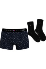 Tommy Hilfiger Πακέτο Δώρου Μπόξερ-Κάλτσες UM0UM03048-0GU Μπλε