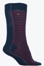 Tommy Hilfiger Ανδρικές Κάλτσες Βαμβάκι Σετ 100001496-085 (2 Pack
