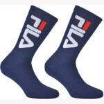 Fila Κάλτσες Για Τέννις Μπλε F9598-321 (2 Ζεύγη)