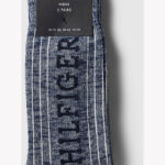 Tommy Hilfiger Slub Mouline Κάλτσες 701224900-002 Μαύρο (2TMX)