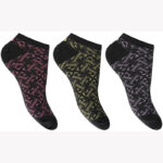 Fila 3 ΤΜΧ Κοντές Κάλτσες Invisible Collection F6937-200 Μαύρο