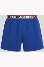 Karl Lagerfeld Ανδρικό Μαγιό Σορτς Elongated Logo 235M2209-658 - Image 5