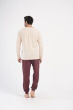 Vienetta Πιτζάμα Ανδρική Σετ Βαμβακερή 405299 - Image 5