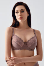 New Bra Cup-E Γυναικείο Σουτιέν Με Μπανέλα 6000 Cappuccino