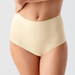 New Bra Σλιπ Ψηλόμεσο Με Λέιζερ 9201 Μπεζ
