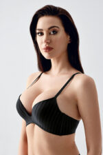 New Bra Γυναικείο Σουτιέν Cup-B 3317 Μαύρο - Image 3
