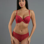 Γυναικείο Σουτιέν Cup-B New Bra 334154 Μπορντό