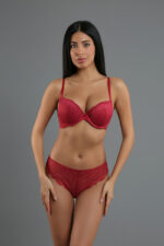 Γυναικείο Σουτιέν Cup-B New Bra 334154 Μπορντό