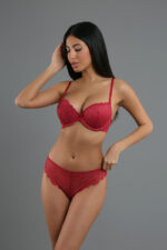 Γυναικείο Σουτιέν Cup-B New Bra 334154 Μπορντό - Image 3