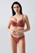 Push-Up Γυναικείο Σουτιέν New Bra 334167 Κεραμιδί