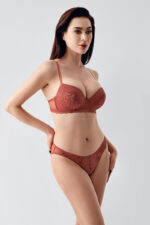 Push-Up Γυναικείο Σουτιέν New Bra 334167 Κεραμιδί - Image 2