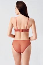 Push-Up Γυναικείο Σουτιέν New Bra 334167 Κεραμιδί - Image 4