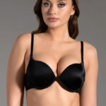 New Bra Γυναικείο Σουτιέν Push Up 337035 Cup-B Μαύρο