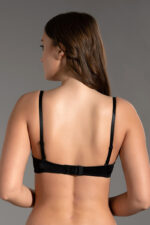 New Bra Γυναικείο Σουτιέν Push Up 337035 Cup-B Μαύρο - Image 4