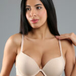 New Bra Γυναικείο Σουτιέν Push Up 337035 Cup-B Μπεζ