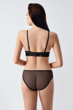 New Bra Γυναικείο Σουτιέν Cup-C 344161 Μαύρο - Image 4