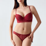 New Bra Γυναικείο Σουτιέν Cup-C 344161 Μπορντό