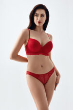New Bra Γυναικείο Σουτιέν Cup-C 344161 Κόκκινο