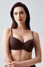 Γυναικείο Σουτιέν New Bra Cup-D  357110 Καφέ - Image 2