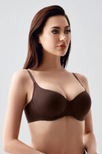Γυναικείο Σουτιέν New Bra Cup-D  357110 Καφέ