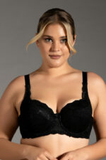New Bra Γυναικείο Σουτιέν Cup-D 3580 Μαύρο