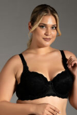 New Bra Γυναικείο Σουτιέν Cup-D 3580 Μαύρο - Image 2