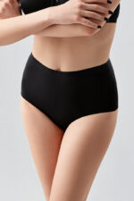 New Bra Σλιπ Ψηλόμεσο Με Λέιζερ 9201 Μαύρο