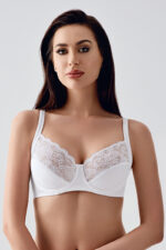 New Bra Cup-E Γυναικείο Σουτιέν Με Μπανέλα 6000 Λευκό