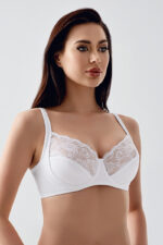 New Bra Cup-E Γυναικείο Σουτιέν Με Μπανέλα 6000 Λευκό - Image 2