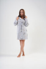 Vienetta Secret  Ζεστή Ρόμπα Fleece Σε Μεγάλα Νούμερα 203197 - Image 4